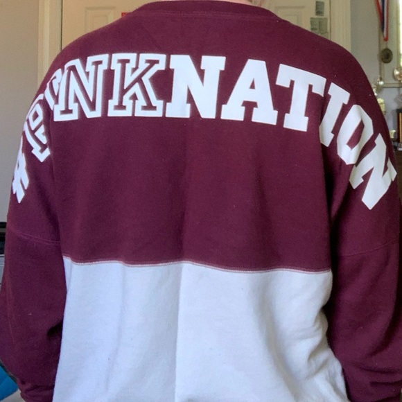 Victoria secret pink nation sweatshirt - Picture 3 of 3